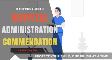 Crafting a Powerful Commendation Letter to Hospital Administration: A Guide