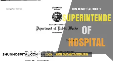 Effective Tips for Writing a Professional Letter to Hospital Superintendent