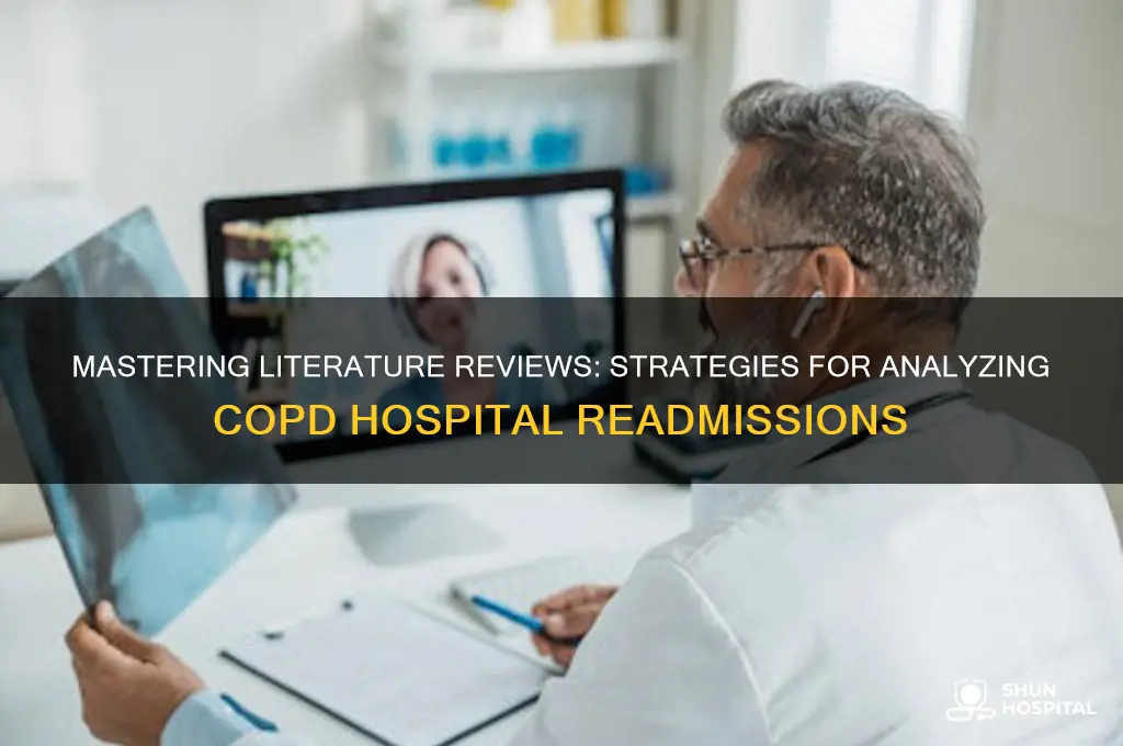 how to write a literature review on copd hospital readmissions