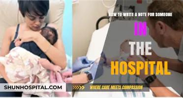 Thoughtful Hospital Notes: Crafting Comforting Messages for Loved Ones
