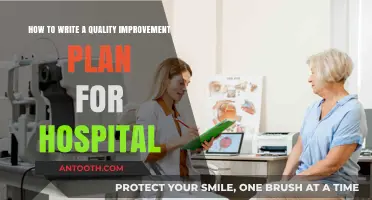 Crafting Effective Hospital Quality Improvement Plans: A Comprehensive Guide