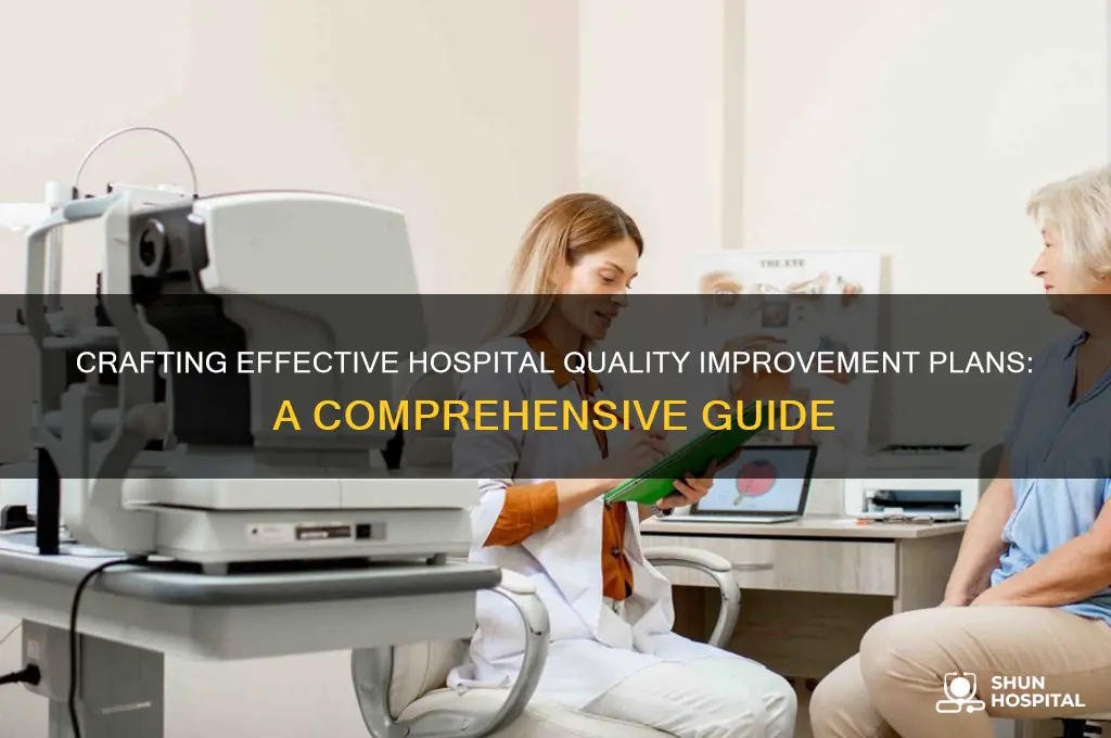 how to write a quality improvement plan for hospital