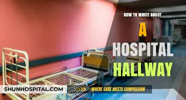 A Hospital Hallway: Capturing the Chaos and Calm