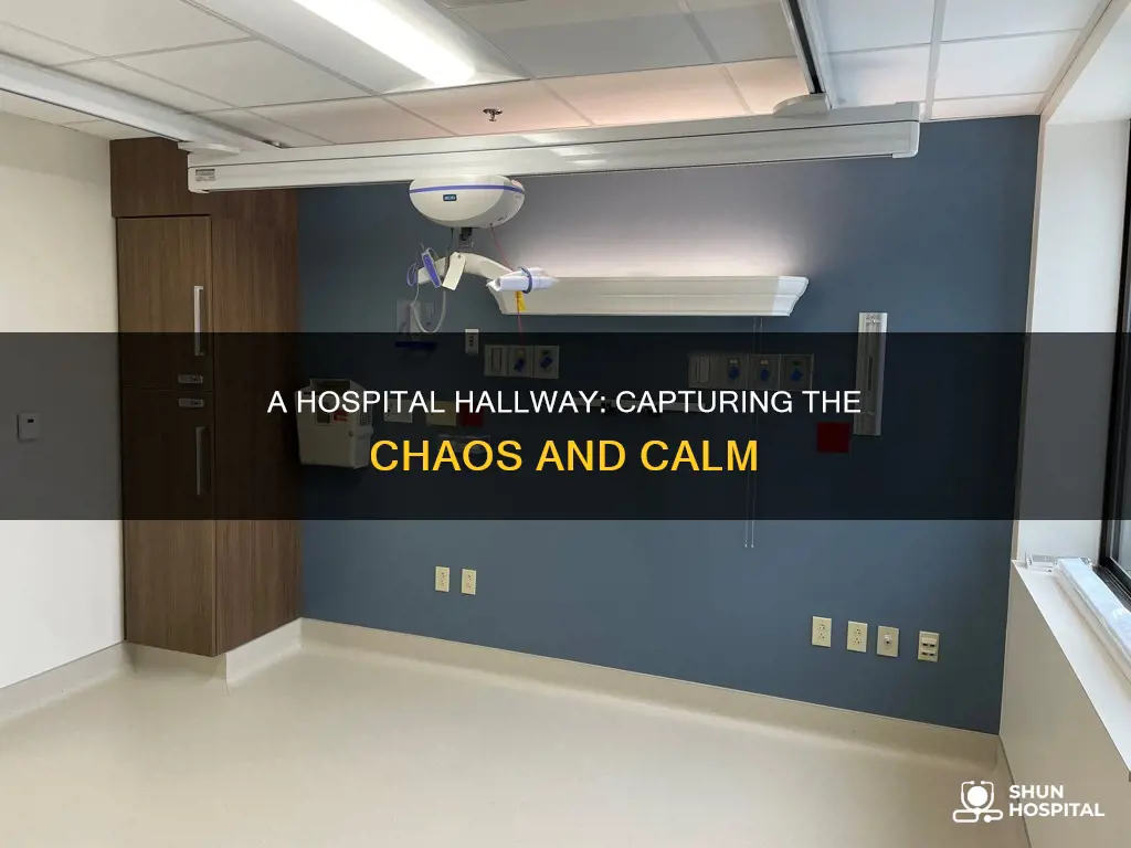 how to write about a hospital hallway