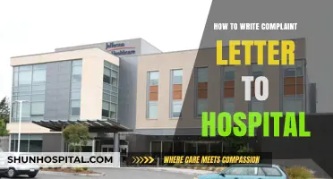 Writing a Complaint Letter to a Hospital: A Guide