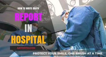 Writing Death Reports: A Guide for Hospitals