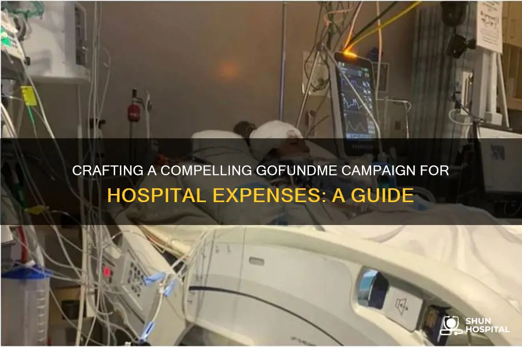 how to write gofundme hospital