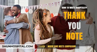 Crafting Heartfelt Hospitality Thank-You Notes