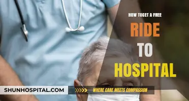 Hospital Transport: Free Ways to Get There