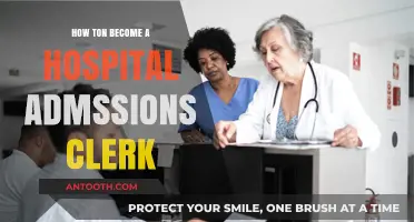 Hospital Admissions Clerk: Your Guide to Getting Started