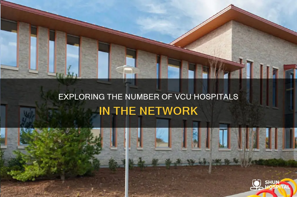 how vcu hospitals are there
