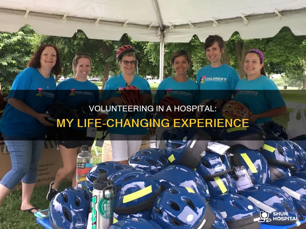 how volunteering in a hospital helped me