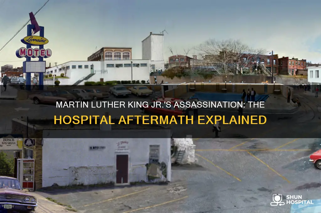 how was martin luther king jr killef in hospital