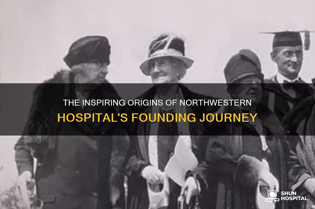 how was northwestern hospital founded