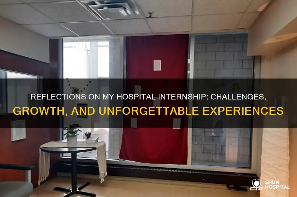 how was your hospital internship