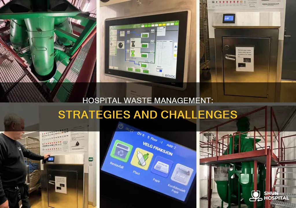 how waste is managed in hospital information