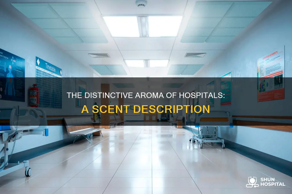 how would you describe the hospital smell