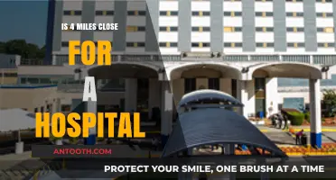 How Far is Too Far to Live from a Hospital?