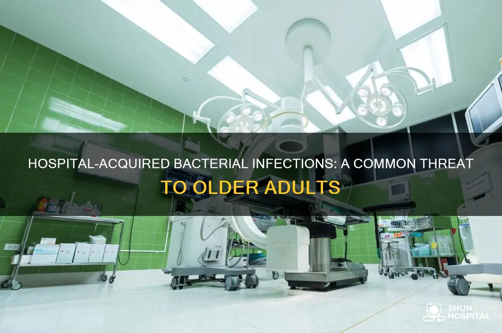 is a bacterial infection common to older adults in hospitals