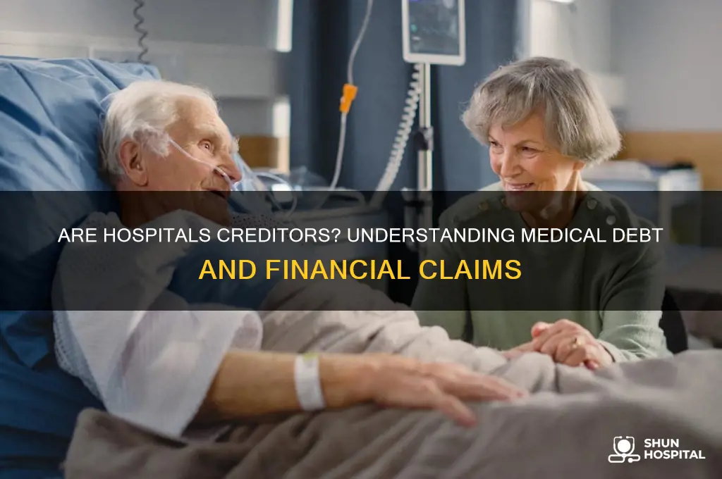is a hospital a creditor