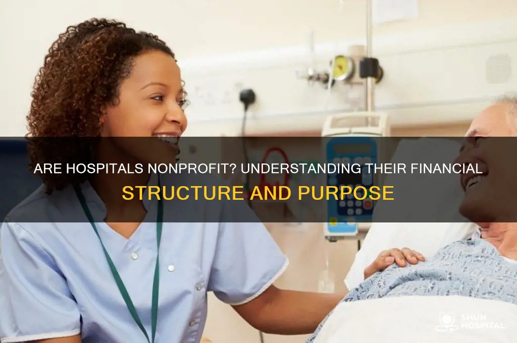 is a hospital a nonprofit