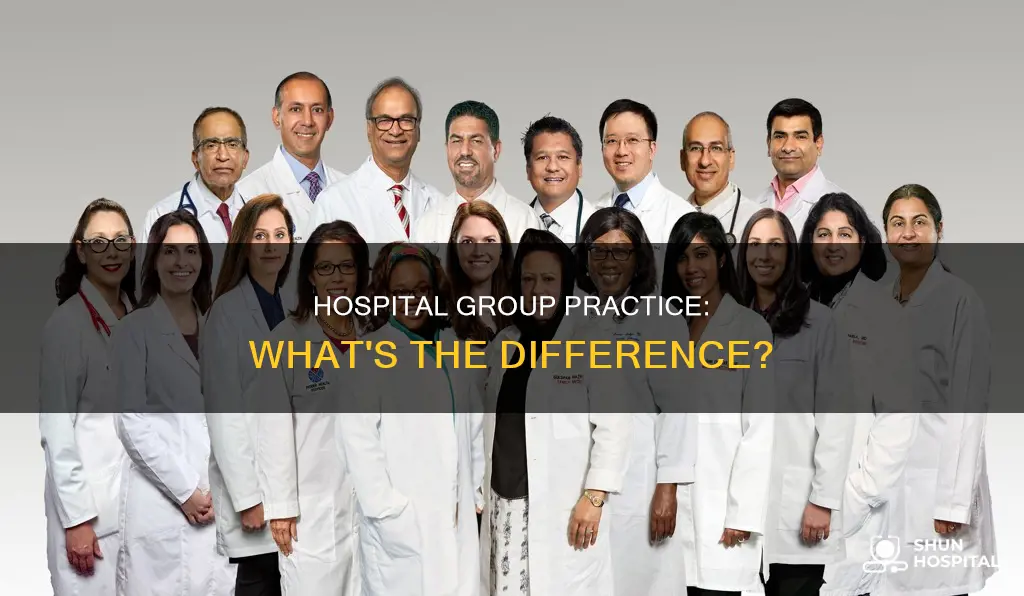 is a hospital a same group practice