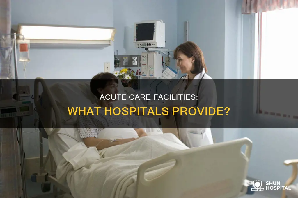 is a hospital an acute care facility