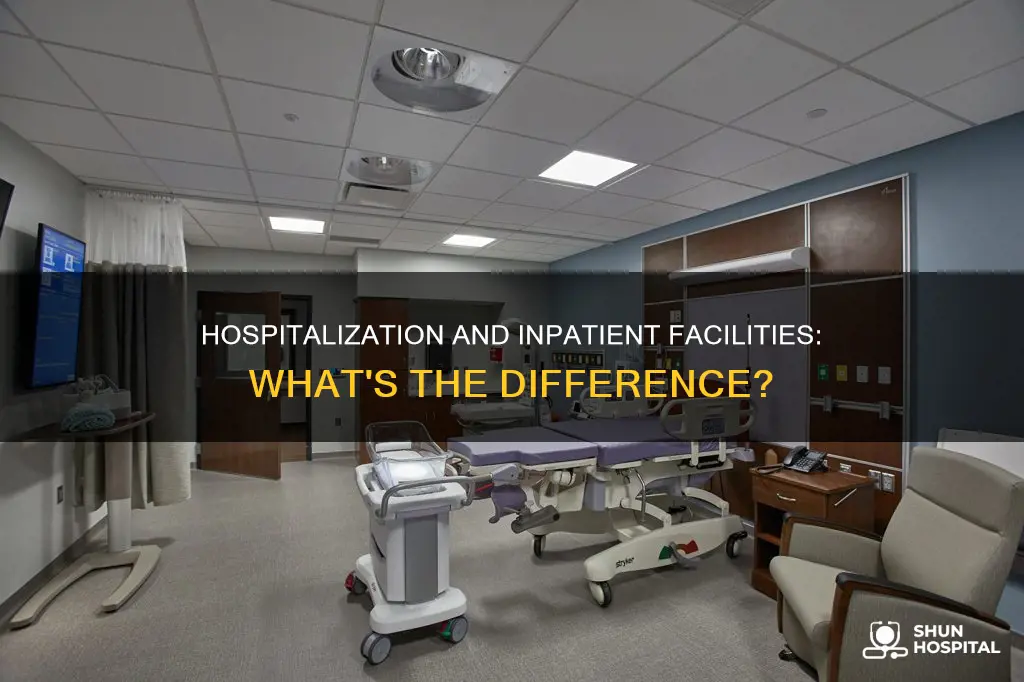 is a hospital considered a inpatient facility