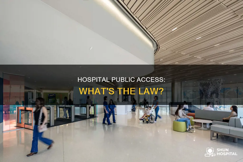 is a hospital considered a public place
