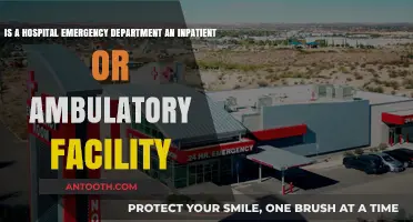 Emergency Departments: Inpatient or Ambulatory Care Facilities?