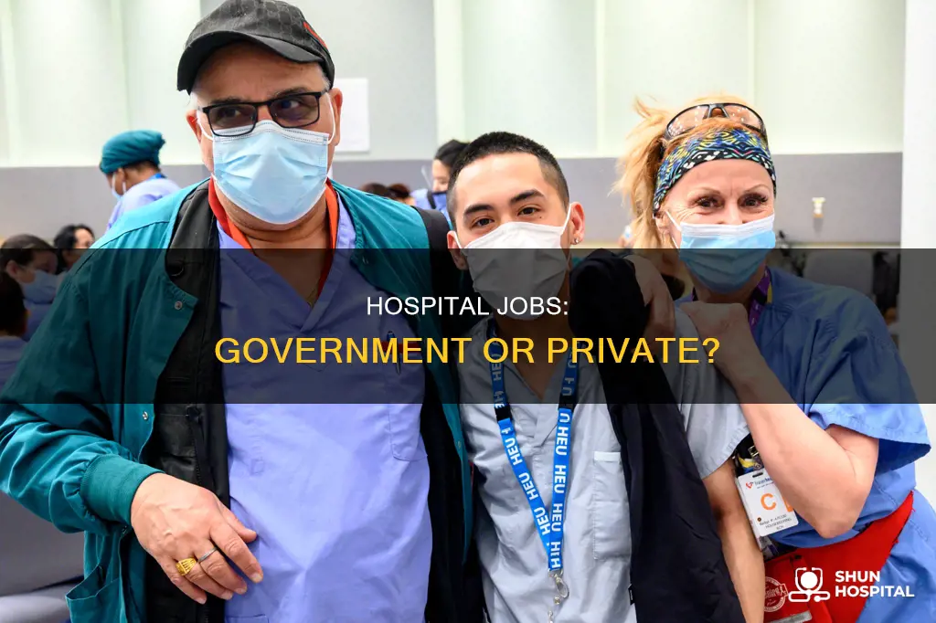 is a hospital job a government job