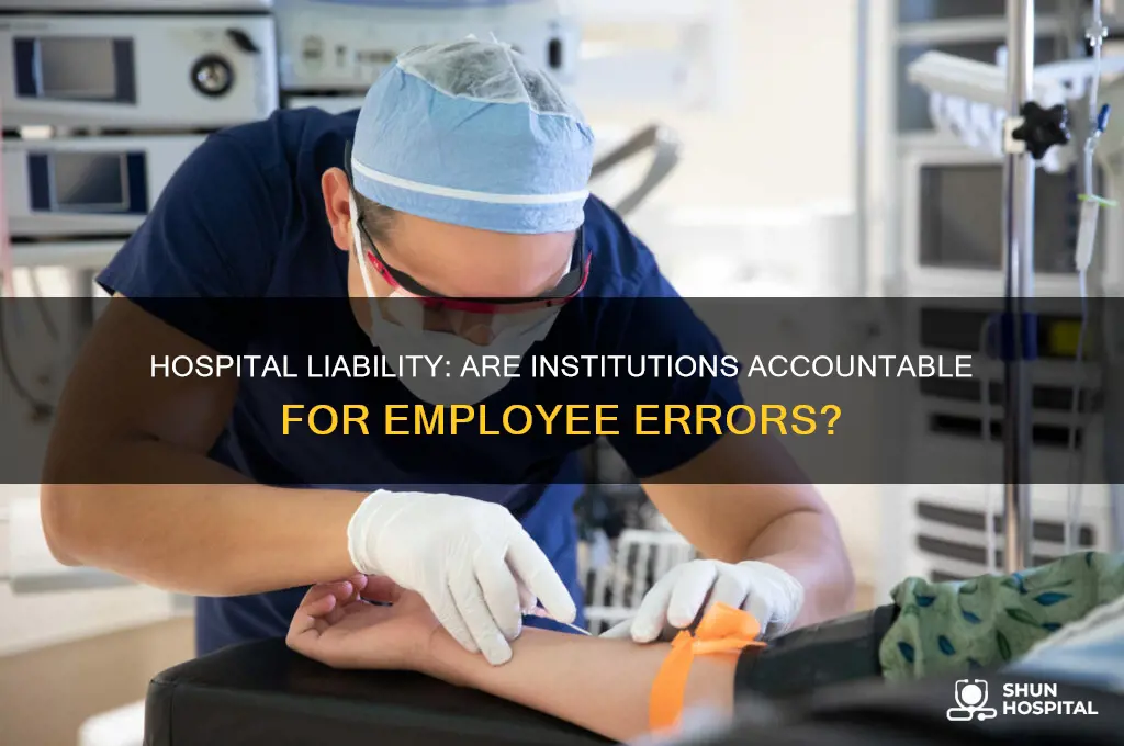is a hospital liable for mistakes of its agents