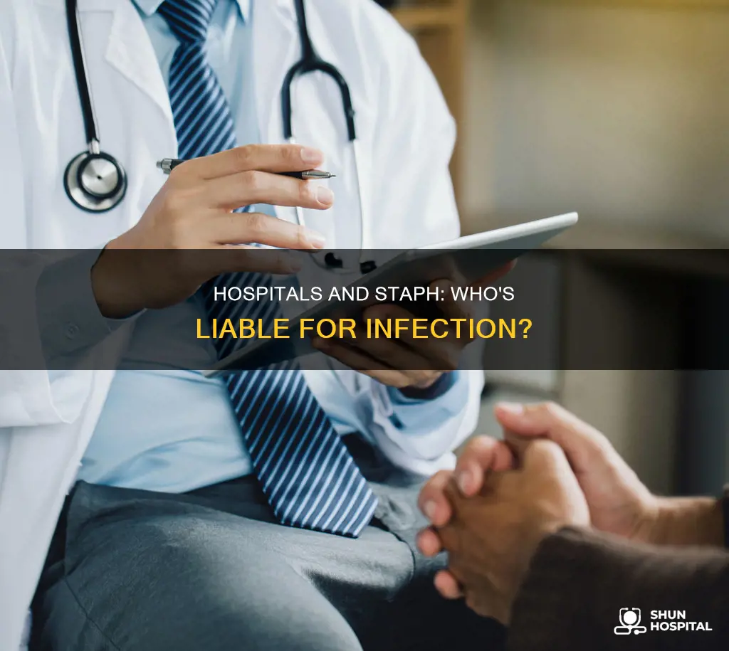 is a hospital liable for staph infection
