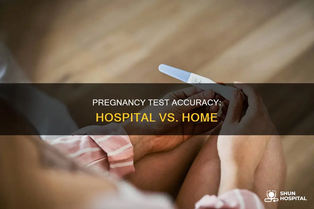 is a hospital pregnancy test more accurate