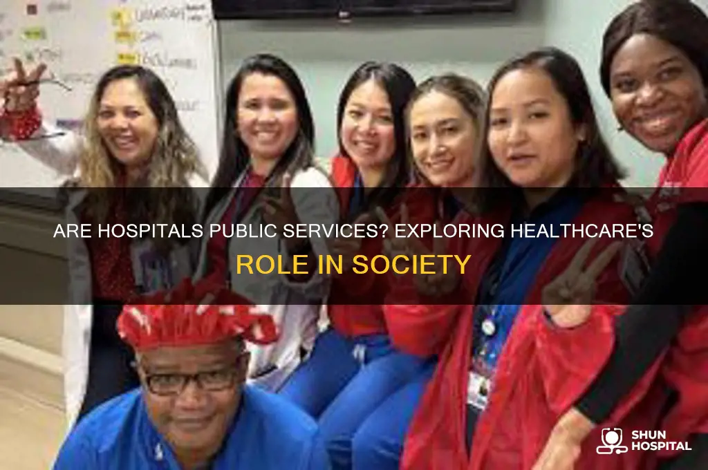 is a hospital public service