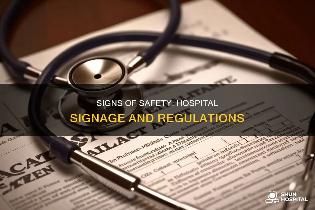 is a hospital sign a regulatory sign