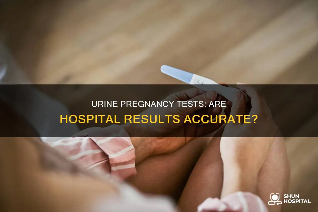 is a hospital urine pregnancy test accurate