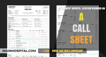 Nearest Hospital on Call Sheets: Essential Safety Measure or Optional Detail?