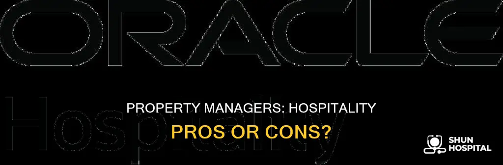 is a property manager a hospitality professional