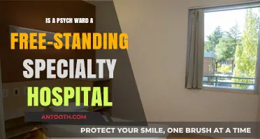 Are Psych Wards Considered Free-Standing Specialty Hospitals?