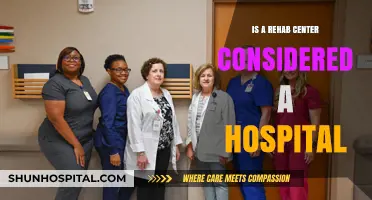 Rehab Centers: Hospitals or Not?