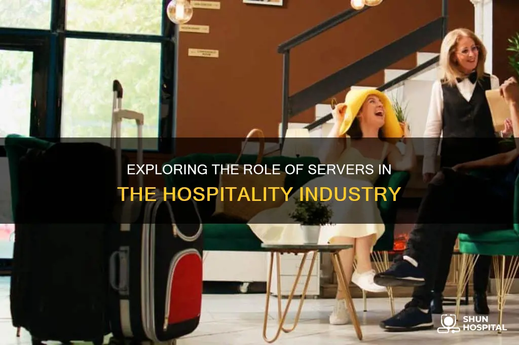 is a server hospitality industry