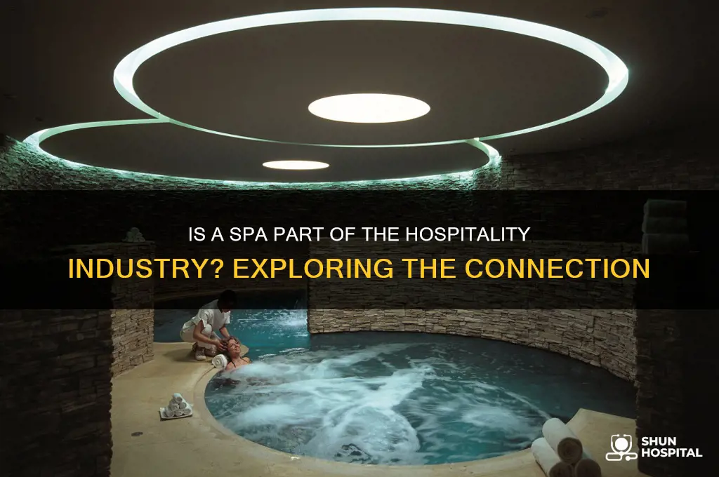 is a spa considered hospitality