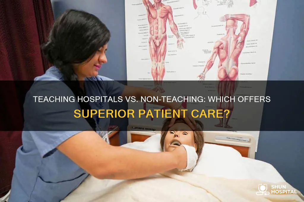 is a teaching hospital better