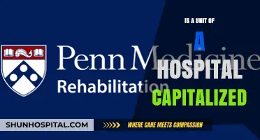 Hospital Hierarchy: Capitalization Rules for Units