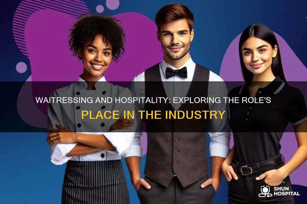 is a waitress considered hospitality