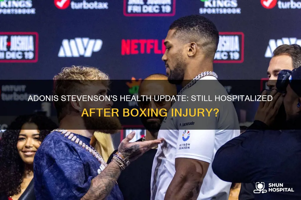is adonis stevenson still hospitalized