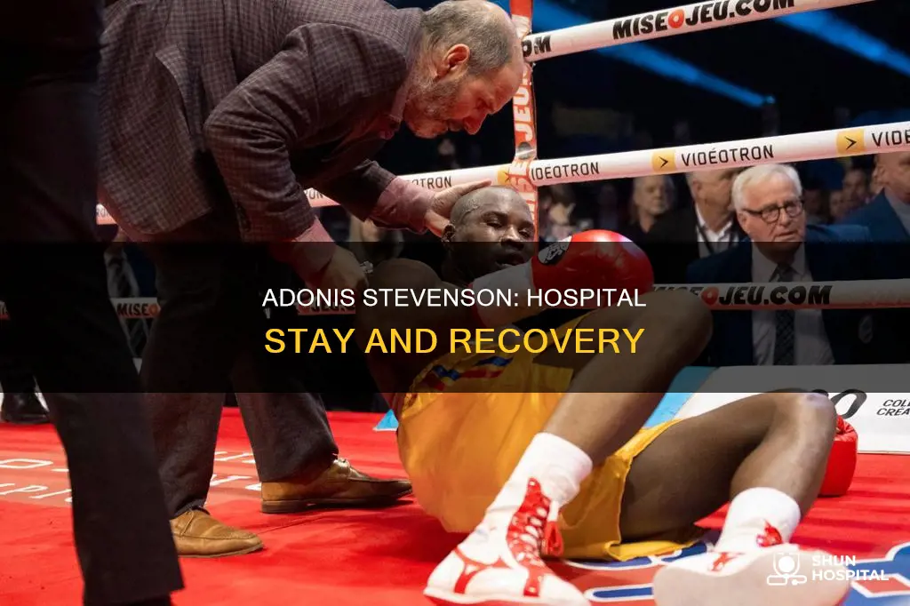 is adonis stevenson still in the hospital