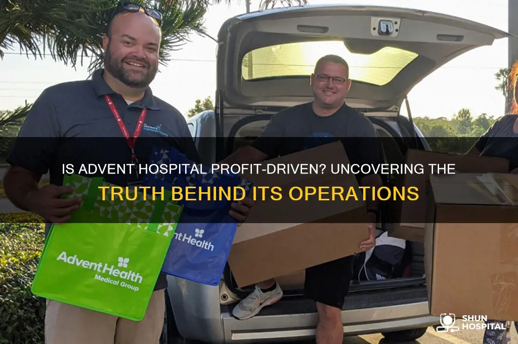 is advent hospital for profit