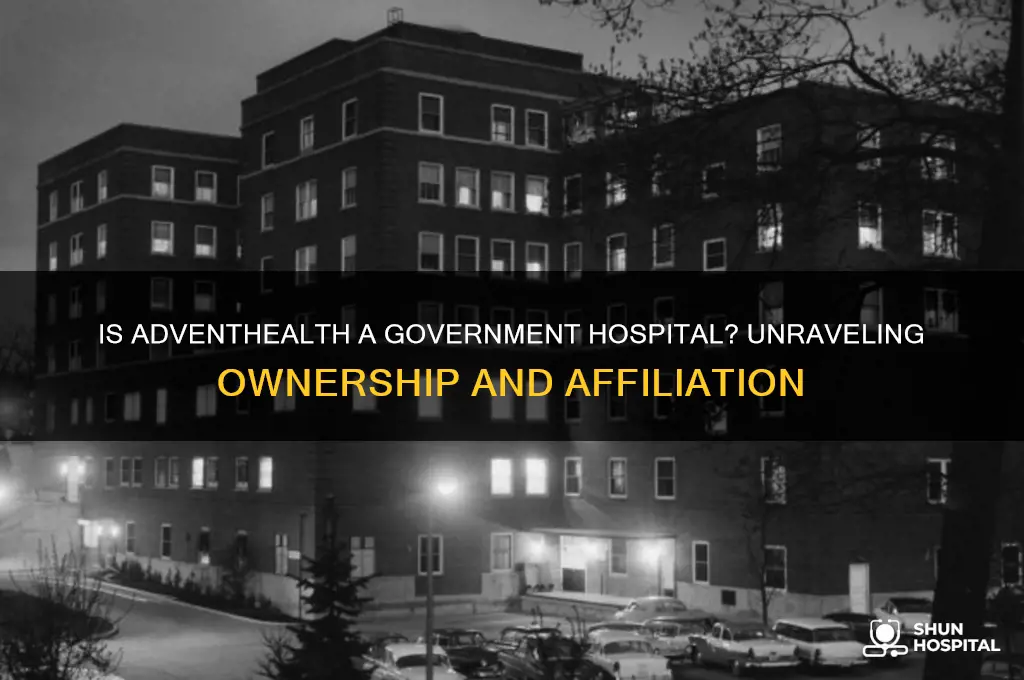 is adventhealth a government hospital